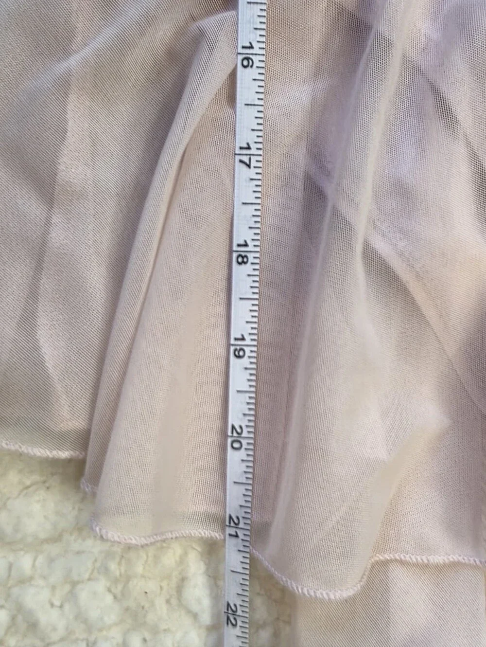 Girls Pink Ballet Leotard Tulle Skirt Strappy Back Estimated 7/8